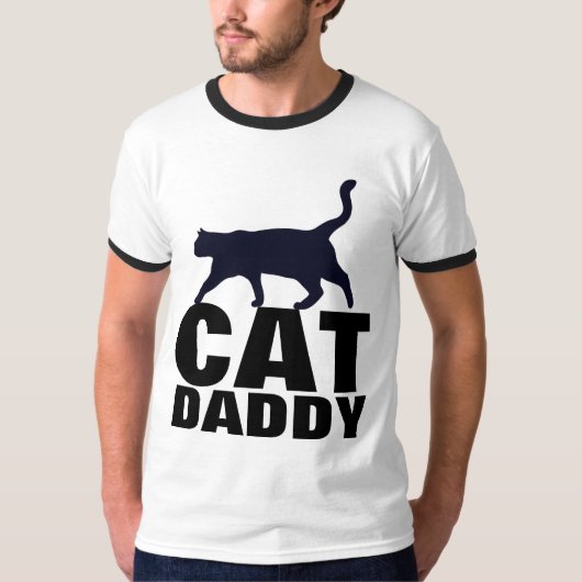 CAT DADDY (DAD) t-shirts (Voorkant)