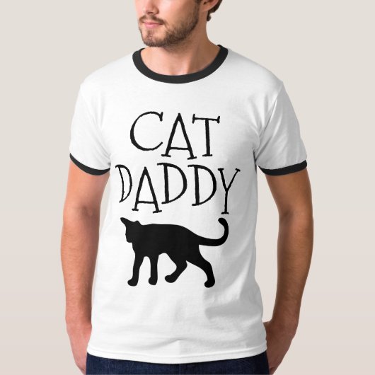 CAT DADDY DAD T-Shirts (Voorkant)