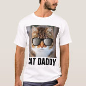 CAT DADDY DAD T-Shirts T - shirts (Voorkant)