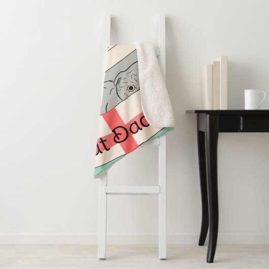 Cat Daddy Gifts Sherpa Deken (In situ)