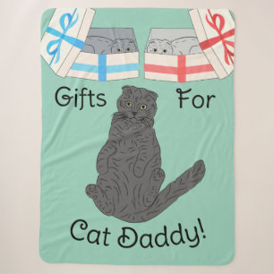 Cat Daddy Gifts Sherpa Deken