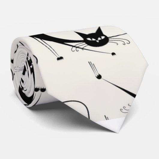 Cat Daddy Necktie Stropdas (Opgerold)