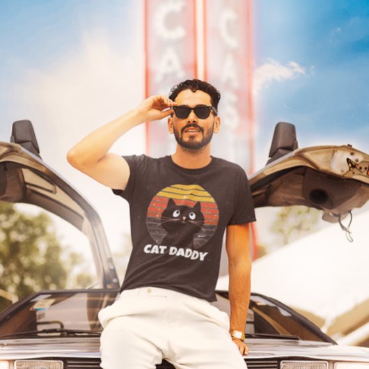 CAT DADDY  RETRO STIJL T-shirts