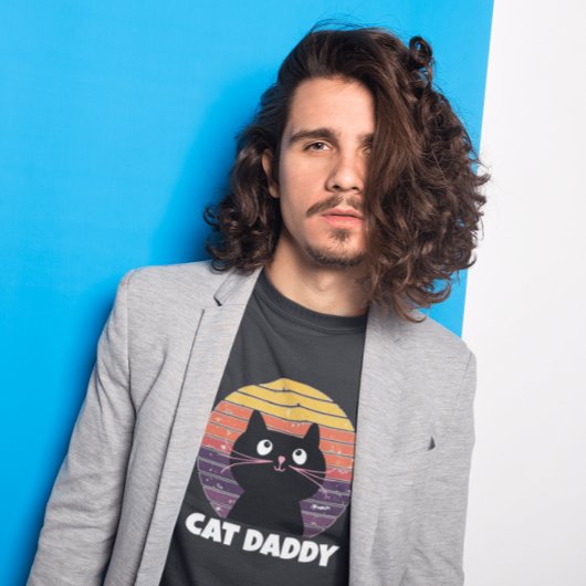 CAT DADDY  RETRO STIJL T-shirts