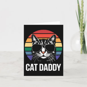 Cat Daddy Shirt Beste Kattenvader Ooit Mannen Vade Kaart
