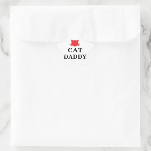 Cat Daddy Star Stickers (Tas)