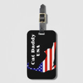 Cat Daddy USA Bagagelabel (Voorkant (verticaal))