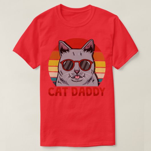 Cat Daddy Vaders Dag T-shirt (Design voorkant)