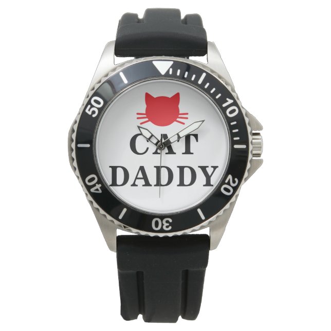 Cat Daddy Watch Horloge (Voorkant)
