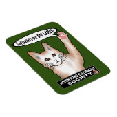 Cat Dames Kat Flexibele Fotomagneet Magneet (Rechterzijde)
