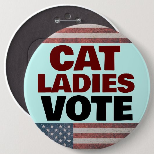 CAT DAMES STEMMEN BUTTON BUTTONNEN (Voorkant /achterkant)