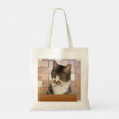 Cat Dames Tote Bag (Achterkant)