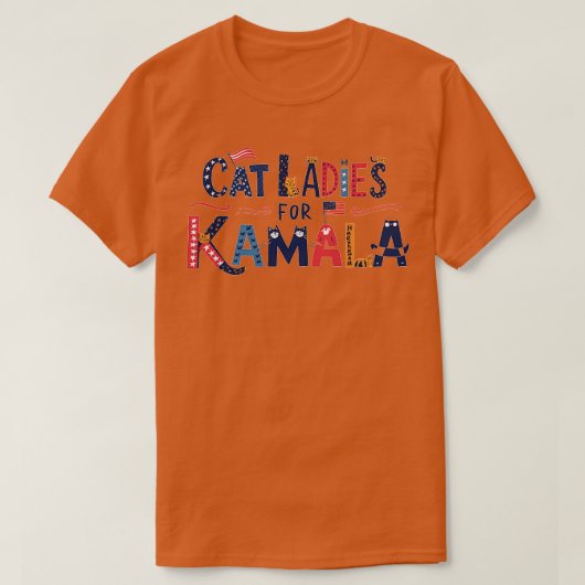 CAT DAMES VOOR KAMALA DODDLES Telefoonhoesje 1 T-shirt (Design voorkant)