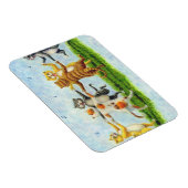 CAT DANCE SINGING FELINE MAGNET *Personalize Magneet (Rechterzijde)