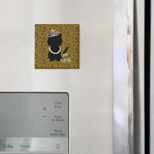 Cat Darling Tiara Feestje Magneet (Insitu (Koelkast))