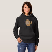 Cat Darts Dart Sports Hoodie (Voorkant volledig)