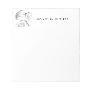 Cat Day Dreaming-schets   Kat Lover gepersonalisee Notitieblok