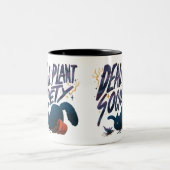 Cat Dead Plant Society Tweekleurige Koffiemok (Center)