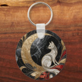 Cat Deco Sleutelhanger (Achterkant)