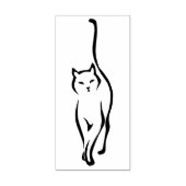 Cat Delicate Rubberstempel (Afrduk)