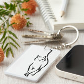 Cat Delicate Sleutelhanger (Voorkant Rechts)