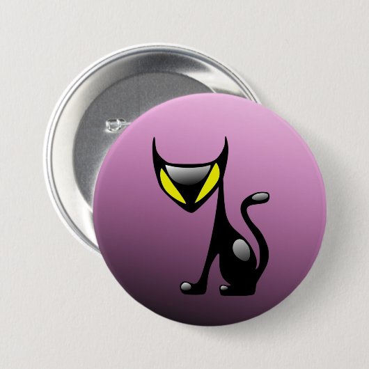 Cat Demon Button (Voorkant /achterkant)