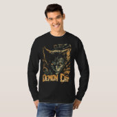 Cat Demon Cat Evil Sinister Kitty T-shirt (Voorkant volledig)