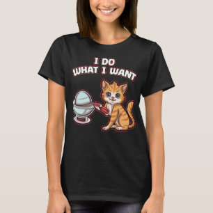 Cat Demon Core Nucleaire Mannen Kinder Vrouwen Gra T-shirt