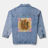 Cat denim jas denim jacket (Achterkant)