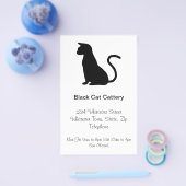 Cat Design Cattery Flyer (Enkel)