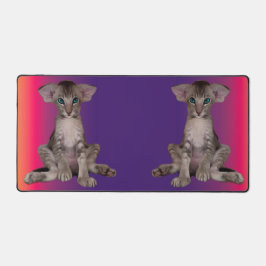 Cat Design Desk Mat