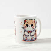 Cat Design Mok/Mok/ Perfect gebalanceerd Koffiemok (Voorkant rechts)