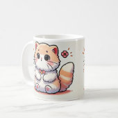 Cat Design Mok/Mok/ Perfect gebalanceerd Koffiemok (Voorkant links)