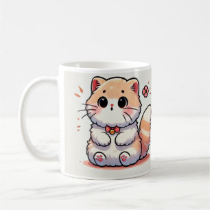Cat Design Mok/Mok/ Perfect gebalanceerd Koffiemok