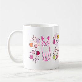 cat design mug koffiemok