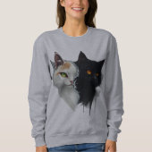 Cat Design sweatshirts 1 Trui (Voorkant)