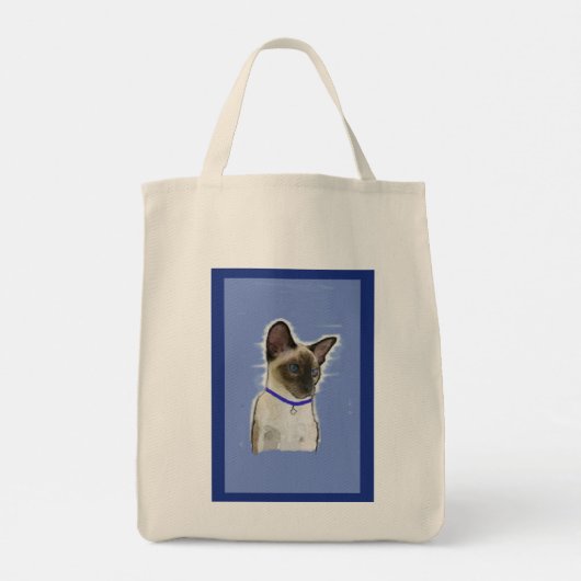 Cat Design Tote Bag (Achterkant)