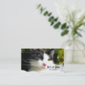 Cat Design Visitekaartje (Staand voorkant)