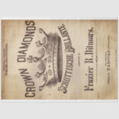 Cat Diamonds-ontkoppelpapier Tissuepapier (Voorkant)