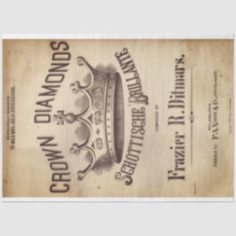 Cat Diamonds-ontkoppelpapier Tissuepapier