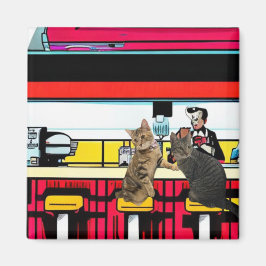 Cat Diner Magneet