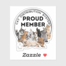 Cat Distribution System-Sticker