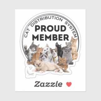 Cat Distribution System-Sticker Sticker