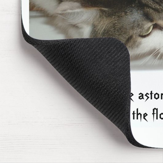 Cat diva mousepad muismat (Hoek)