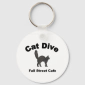 Cat Dive Sleutelhanger (Voorkant)