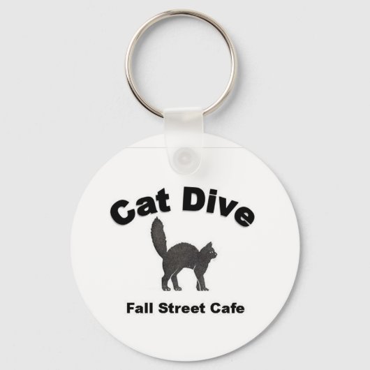 Cat Dive Sleutelhanger (Voorkant)