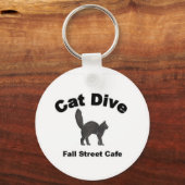 Cat Dive Sleutelhanger (Voorkant)