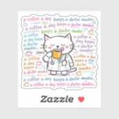 cat doctor stickers (Vel)