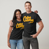 Cat Dog Cursive Nickelodeon T-shirt (Unisex)