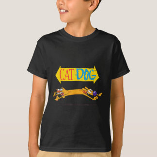 Cat Dog op Couch Nickelodeon T-shirt